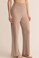 Z Lounge Dawn Smocked Rib Pant