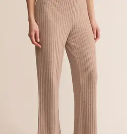 Z Lounge Dawn Smocked Rib Pant