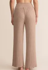 Z Lounge Dawn Smocked Rib Pant