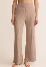 Z Lounge Dawn Smocked Rib Pant