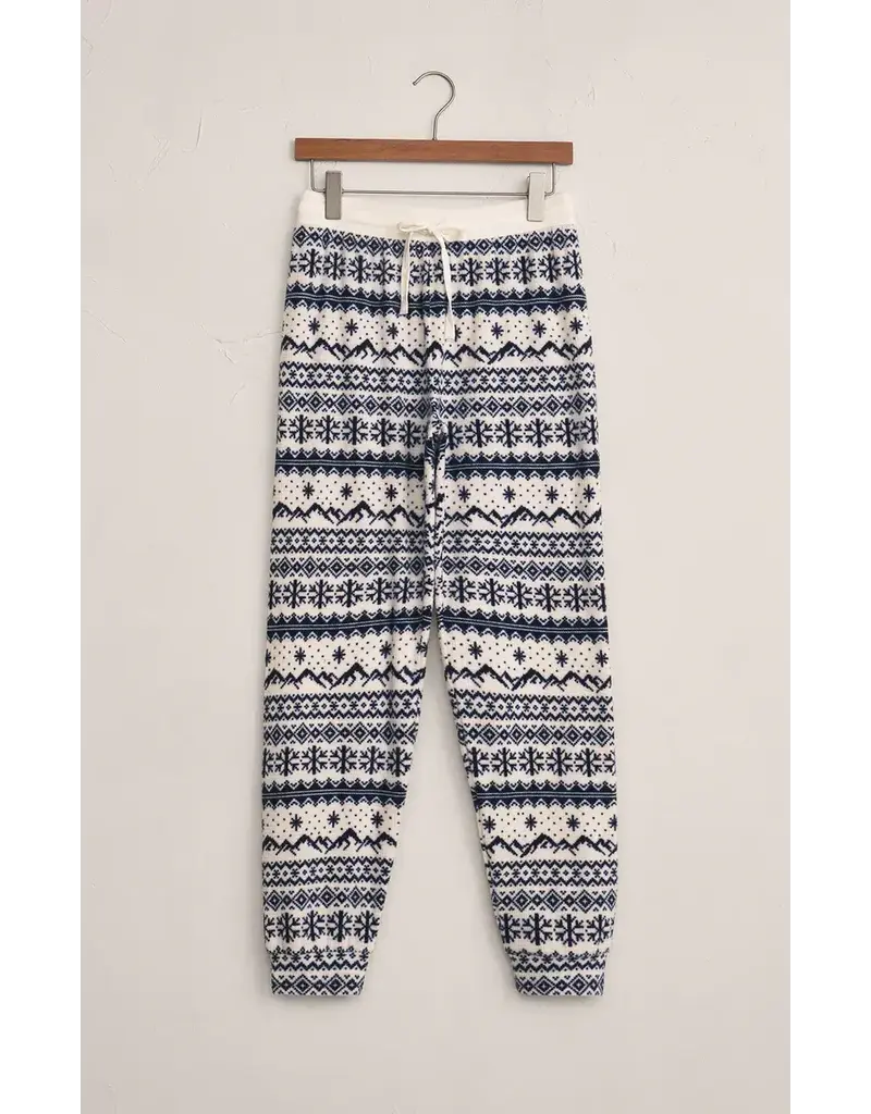 Z Lounge Twilight Fairisle Jogger