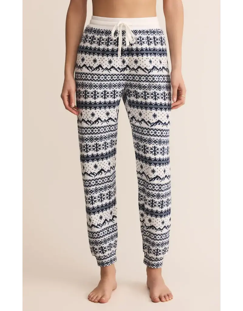 Z Lounge Twilight Fairisle Jogger