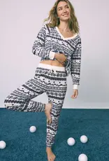Z Lounge Twilight Fairisle Jogger