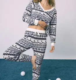 Z Lounge Twilight Fairisle Jogger