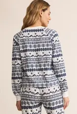 Z Lounge Slopes Fairisle Longsleeve Top