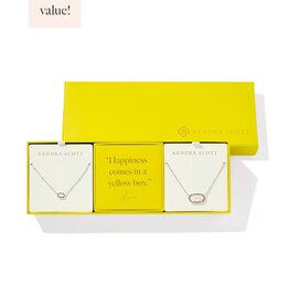 Kendra Scott Elisa Silver Gift Set of 2