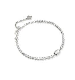 Kendra Scott Emilie Tennis Bracelet in Rhodium