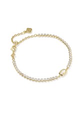 Kendra Scott Emilie Tennis Bracelet in Gold