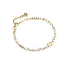 Kendra Scott Emilie Tennis Bracelet in Gold
