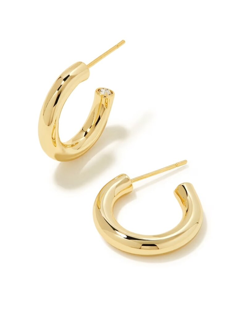 Kendra Scott Colette Huggie Earrings in Gold