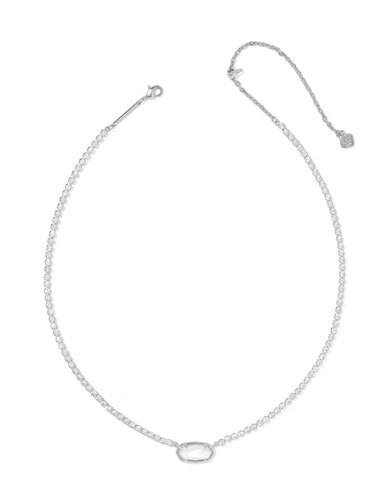 Kendra Scott Copy of Elisa Tennis Necklace Gold Ivory MOP