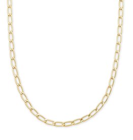 Kendra Scott Merrick Chain Necklace Gold Metal CZ