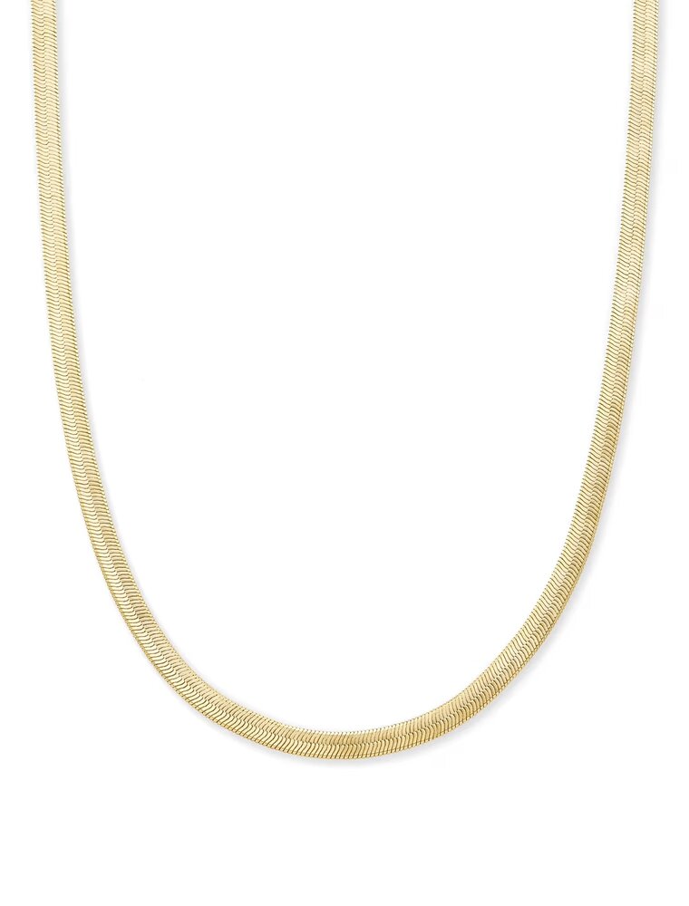 Kendra Scott Kassie Chain Necklace Gold Metal