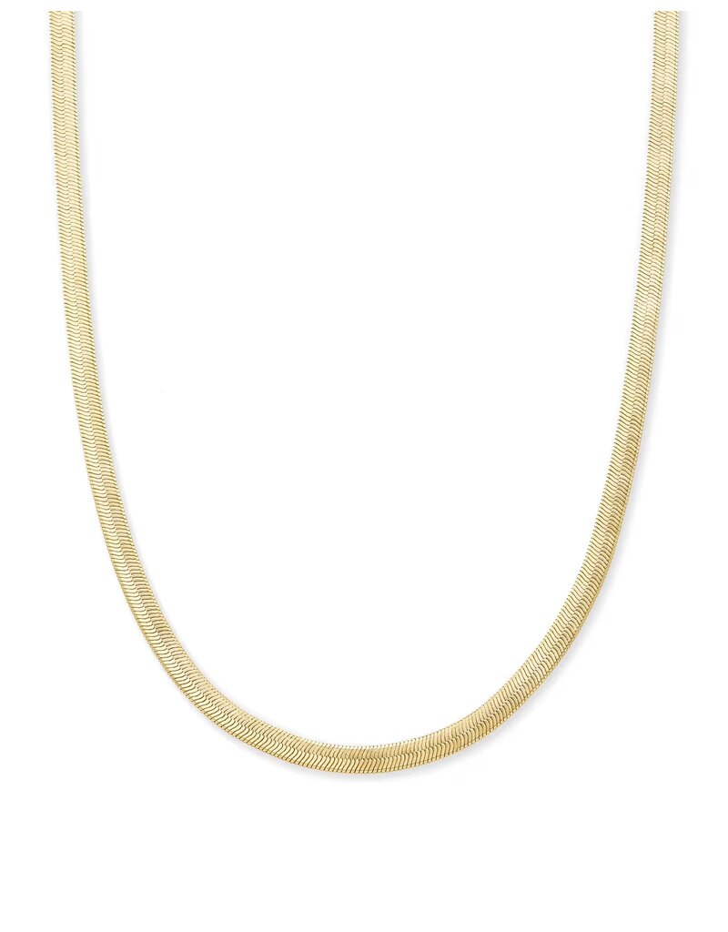 Kendra Scott Kassie Chain Necklace Gold Metal