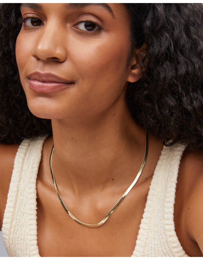 Kendra Scott Kassie Chain Necklace Gold Metal
