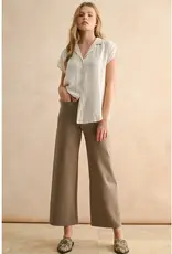 miou muse Patch Pocket Ponte Pants