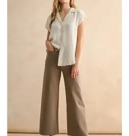 miou muse Patch Pocket Ponte Pants
