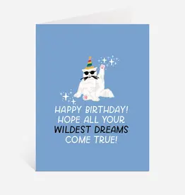 Just Follow Your Art Wildest Dreams Swiftie Brithday Card