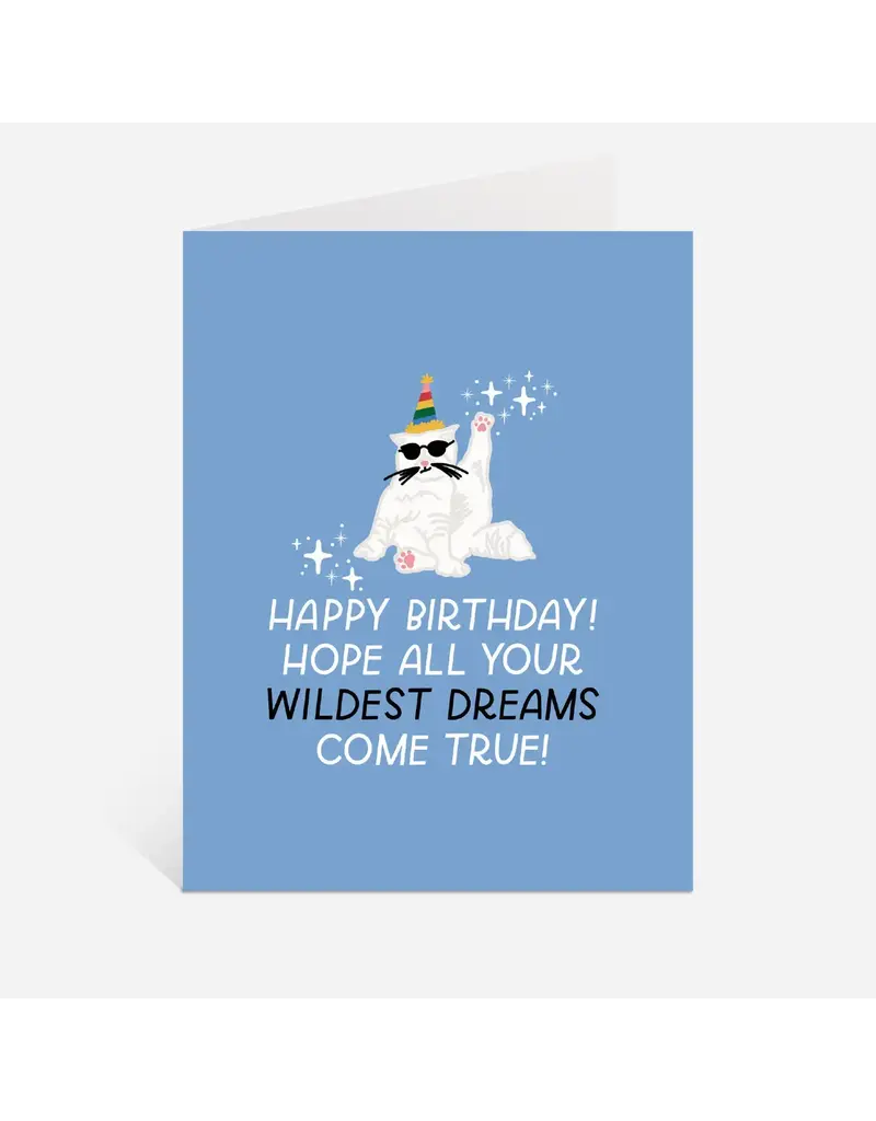 Just Follow Your Art Wildest Dreams Swiftie Brithday Card