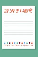 Just Follow Your Art Life of a Showgirl Swiftie Notepad