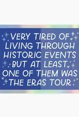 Just Follow Your Art Historic Events Eras Tour Sticker