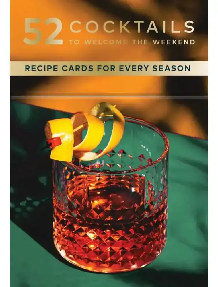 Simon & Schuster 52 Cocktails to Start the Weekend Flashcards