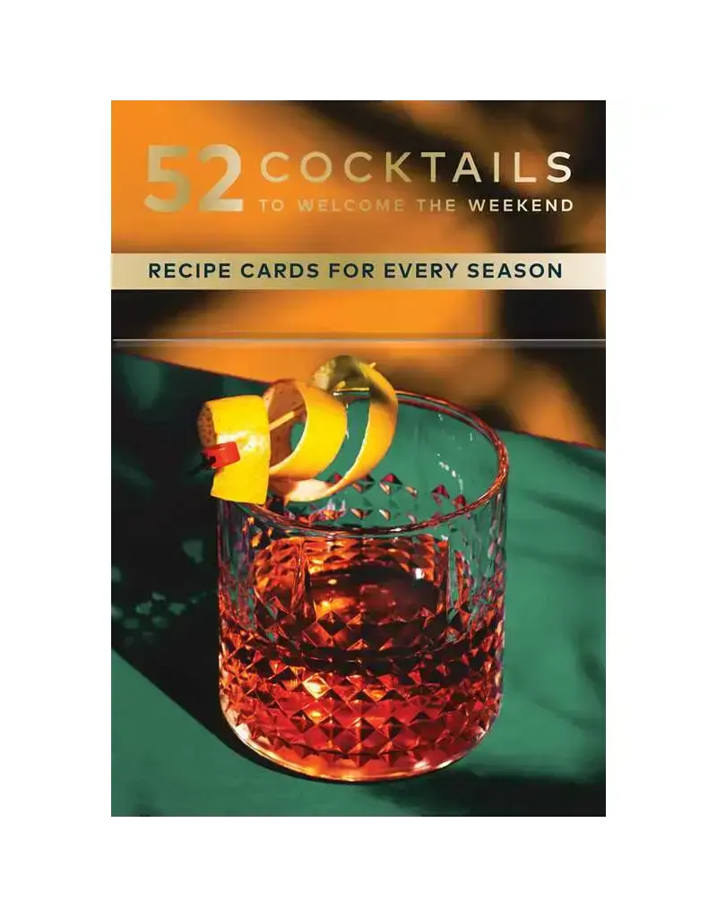 Simon & Schuster 52 Cocktails to Start the Weekend Flashcards