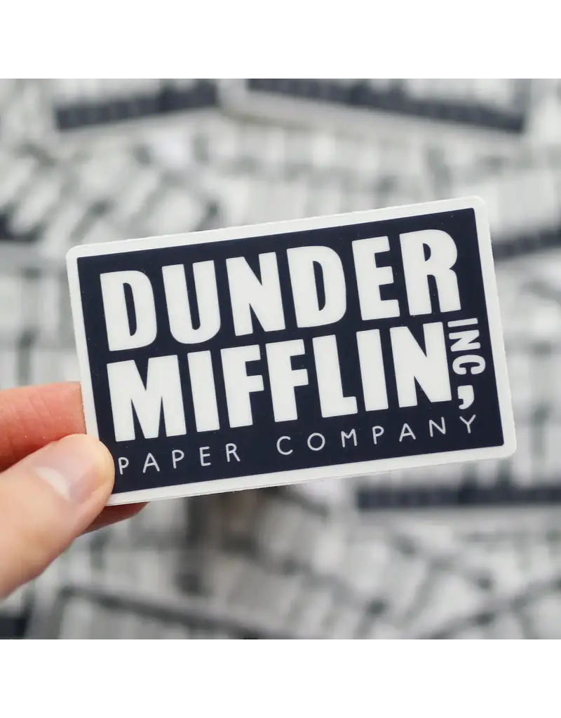 the sticker shop Dunder Mifflin Waterproof Sticker