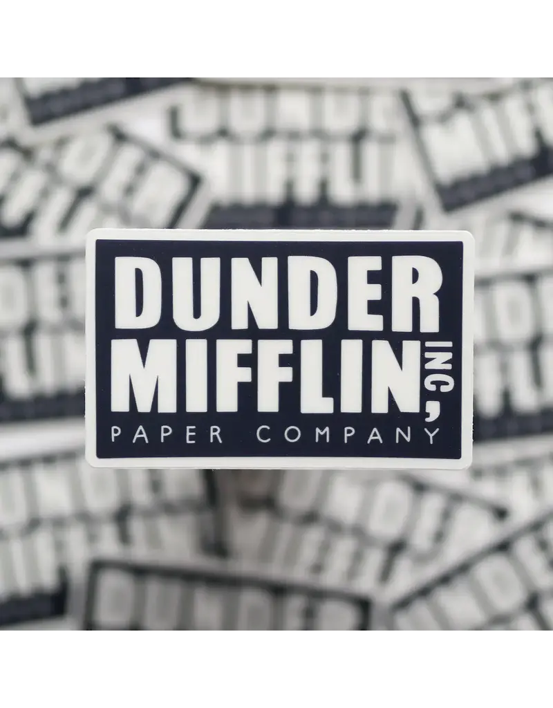the sticker shop Dunder Mifflin Waterproof Sticker