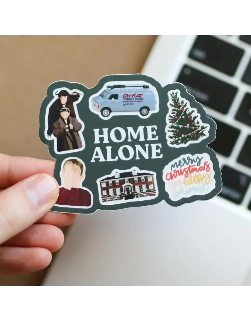 the sticker shop Home Alone Waterproof Sticker