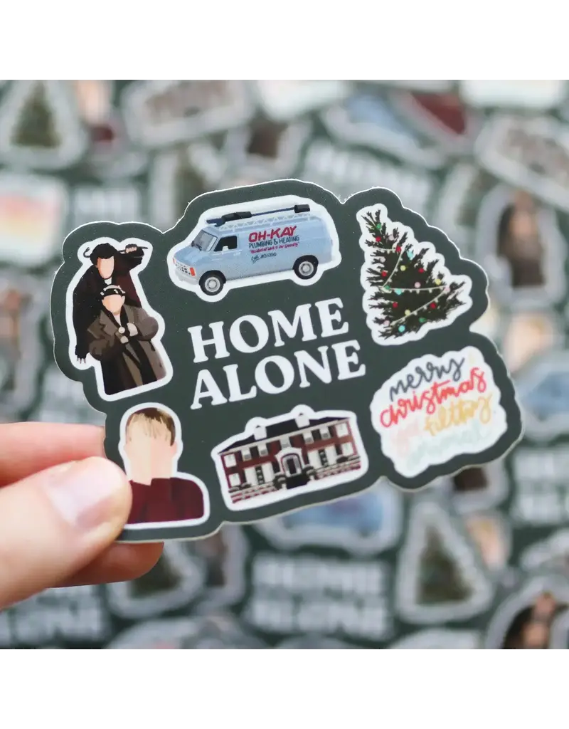 the sticker shop Home Alone Waterproof Sticker