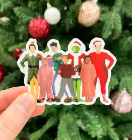 the sticker shop Christmas Characters Waterproof Sticker