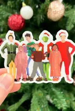 the sticker shop Christmas Characters Waterproof Sticker