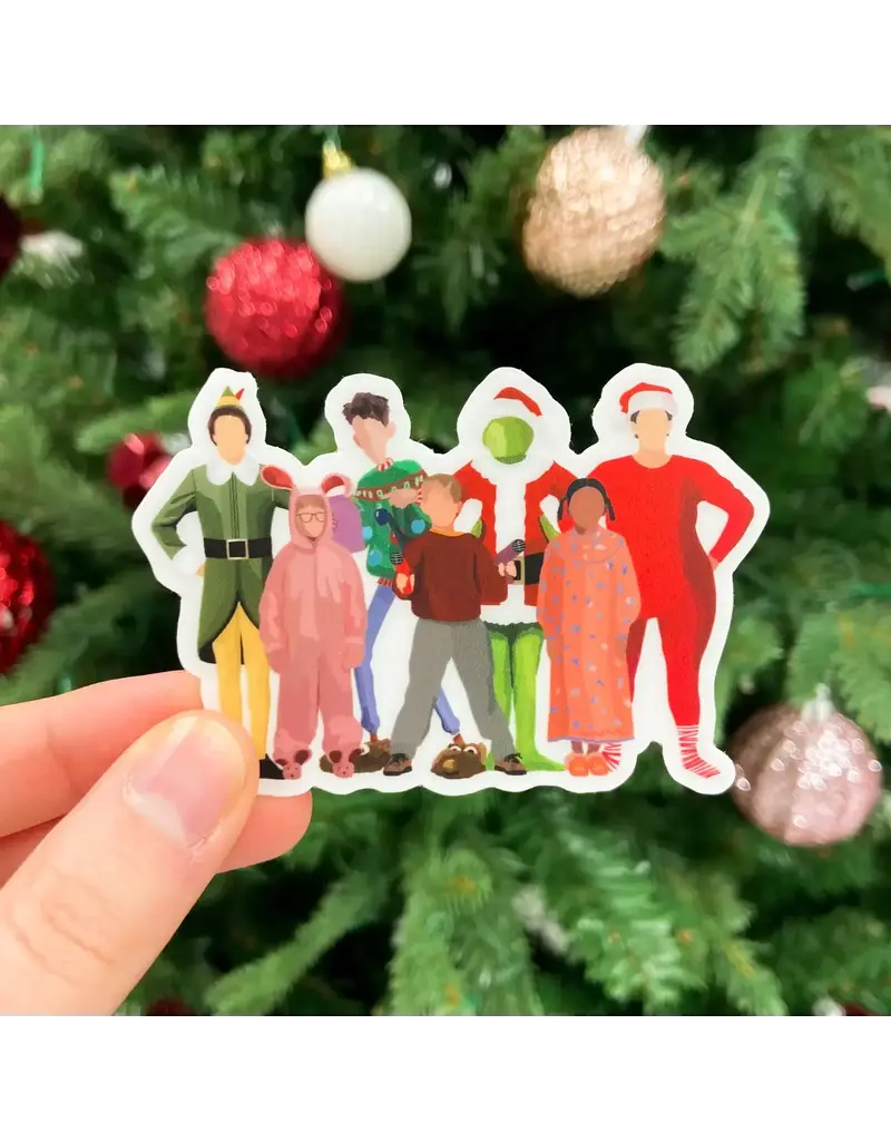 the sticker shop Christmas Characters Waterproof Sticker