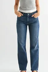 Just Black Denim Dark Stretchy Straight Leg Denim