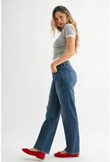Just Black Denim Dark Stretchy Straight Leg Denim