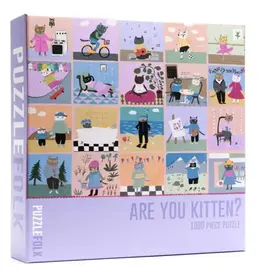 puzzlefolk Are you Kitten 1,000 Piece Cat Puzzle