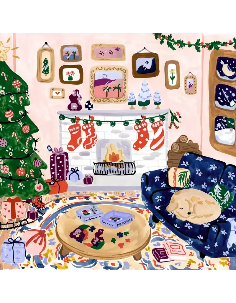 puzzlefolk Home for the Holidays 1000 pc Puzzle