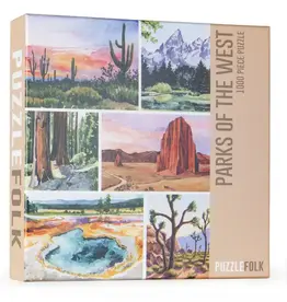 puzzlefolk Parks of the West 1000 pc Puzzle