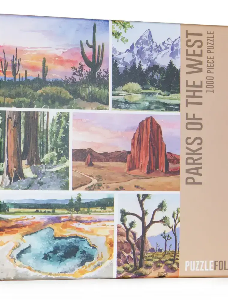 puzzlefolk Parks of the West 1000 pc Puzzle