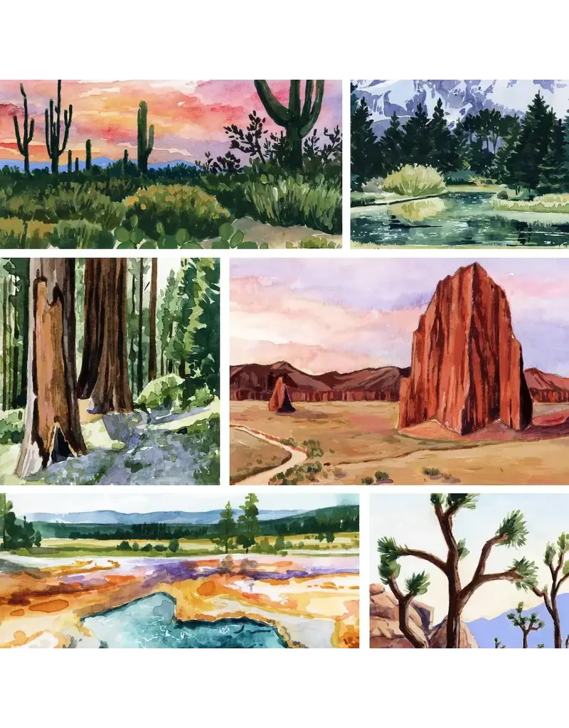 puzzlefolk Parks of the West 1000 pc Puzzle