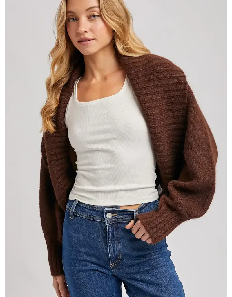 bivy Ola Chunky Knit Sweater Shrug