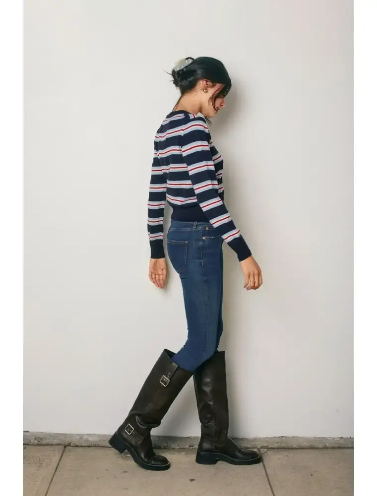 Dress Forum Skyline Striped Cardigan