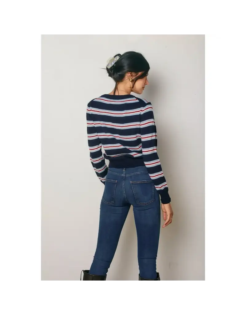 Dress Forum Skyline Striped Cardigan