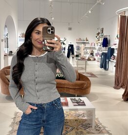 pg Sunny Ribbed Knit Top