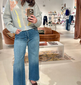 Just Black Denim Scissor Cut Wide Leg Denim