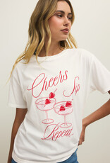 Z Lounge Cheers Boyfriend Tee