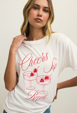 Z Lounge Cheers Boyfriend Tee
