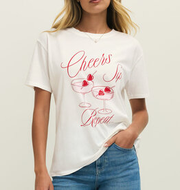 Z Lounge Cheers Boyfriend Tee