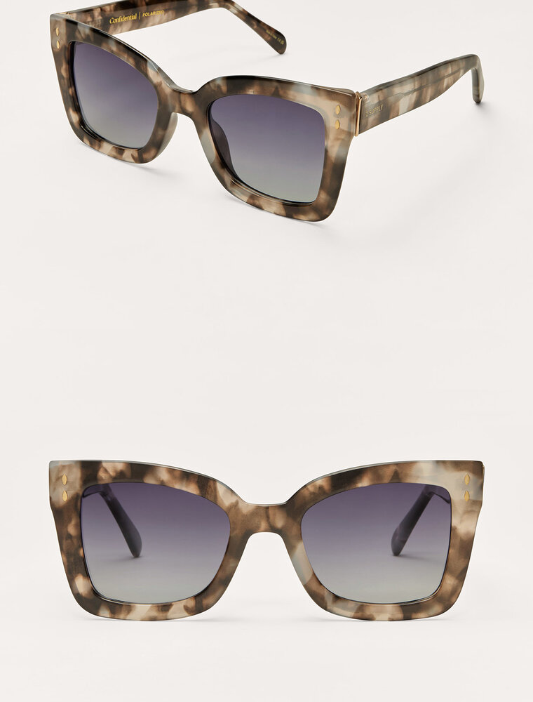 Z Supply Confidential Marbled Tort Bronze Polarized